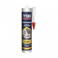 Герметик силикон универсальный белый 280мл (12) Tytan Professional