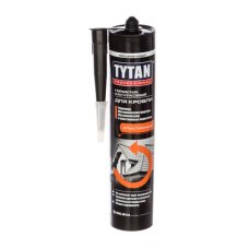 Герметик для кровли каучуковый прозрачный 310мл (12) Tytan Professional