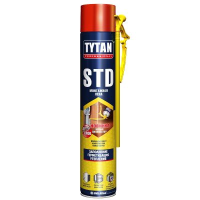 Пена монтажная Tytan Professional STD O2 750мл (12/672)