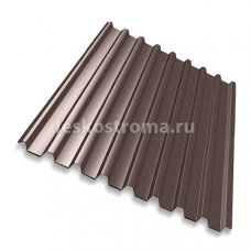Профнастил С20 0,45 мм 2000*1150 Шоколадно-коричневый (RAL 8017) 